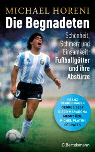 Diego-Maradona-in-Aktion-Die-Begnadeten-Buchcover-Pfundtner