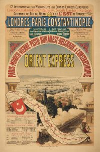 ältestes-Werbeplakat-für-den-Orient-Express