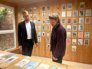 Bürgermeister und Stipendiat