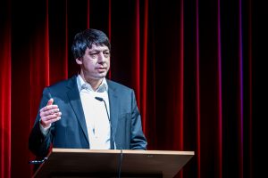 Patrick Puhlmann bei seiner Festrede.©Stefan Rühling