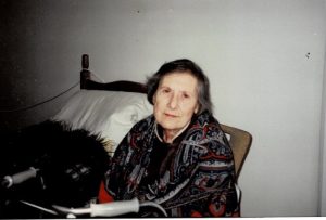 Elisabeth Jakoby im Pflegeheim©privat