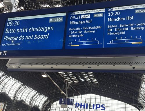 Bauarbeiten an der Bahnstrecke