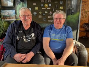 Kosink und Wenzig in der „Turnstube".